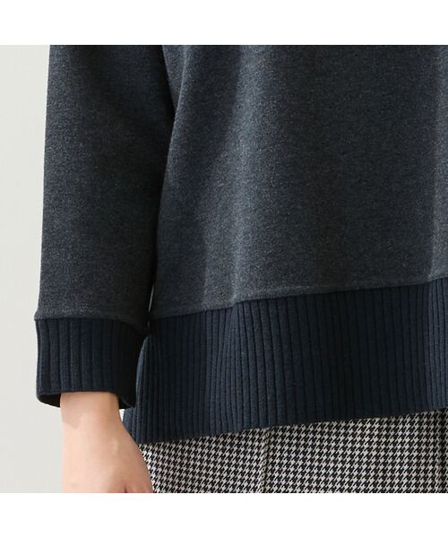 missel / ミゼール カットソー | 【3L/4Lサイズあり】綿混ジャージープルオーバー | 詳細3