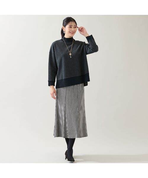 missel / ミゼール カットソー | 【3L/4Lサイズあり】綿混ジャージープルオーバー | 詳細4