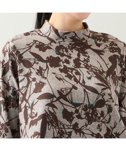 missel / ミゼール カットソー | 【洗える・3L/4Lサイズあり】花柄ペプラムカットソー | 詳細2