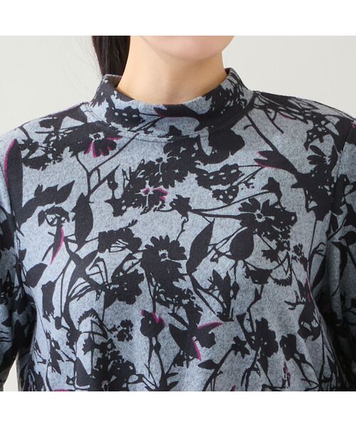 missel / ミゼール カットソー | 【洗える・3L/4Lサイズあり】花柄ペプラムカットソー | 詳細10