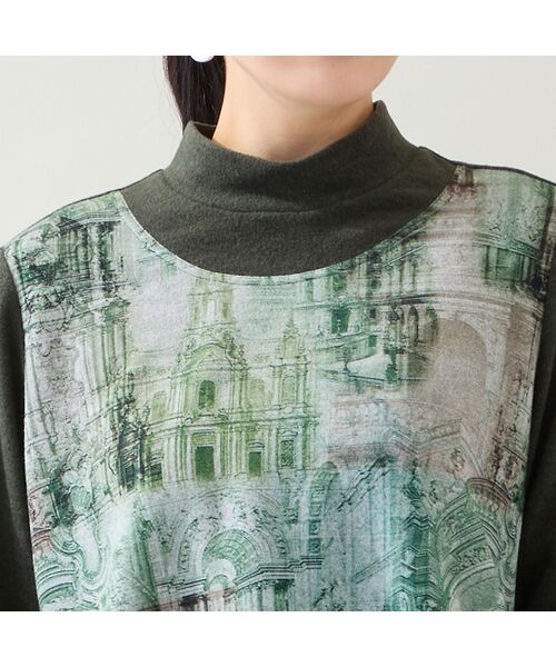 missel / ミゼール カットソー | 【洗える・日本製・3L/4Lサイズあり】風景柄カットソー | 詳細10