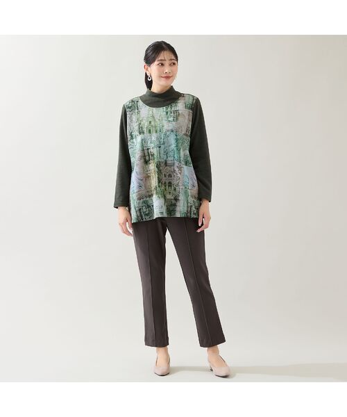 missel / ミゼール カットソー | 【洗える・日本製・3L/4Lサイズあり】風景柄カットソー | 詳細13