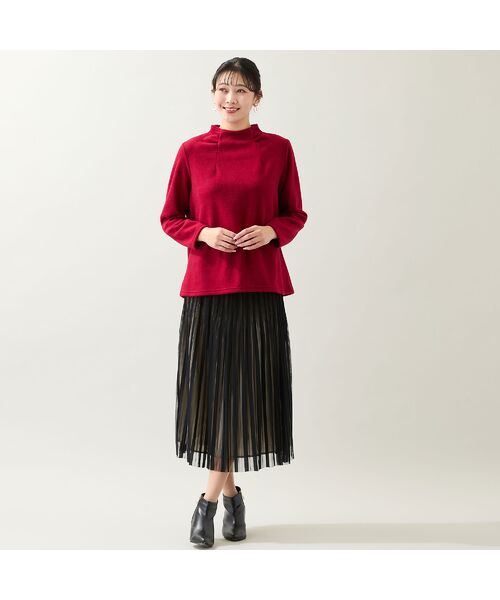 missel / ミゼール カットソー | 【洗える・日本製・3L/4Lサイズあり】ふっくら起毛カットソー | 詳細9