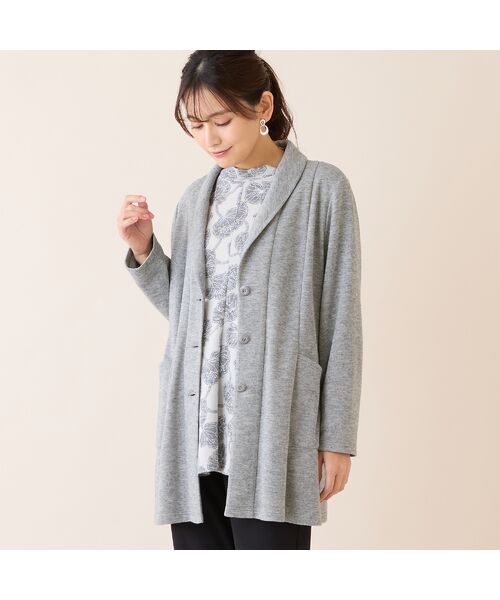 missel / ミゼール カーディガン・ボレロ | 【洗える・アンサンブル可・3L/4Lサイズあり】ソフトニットカーディガン | 詳細1