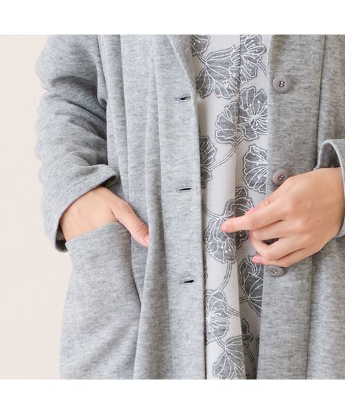 missel / ミゼール カーディガン・ボレロ | 【洗える・アンサンブル可・3L/4Lサイズあり】ソフトニットカーディガン | 詳細2