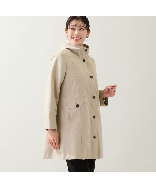 missel / ミゼール その他アウター | 【WEB先行販売・ライナー取り外し可・3L/4Lサイズあり】スタンドカラーコート | 詳細3