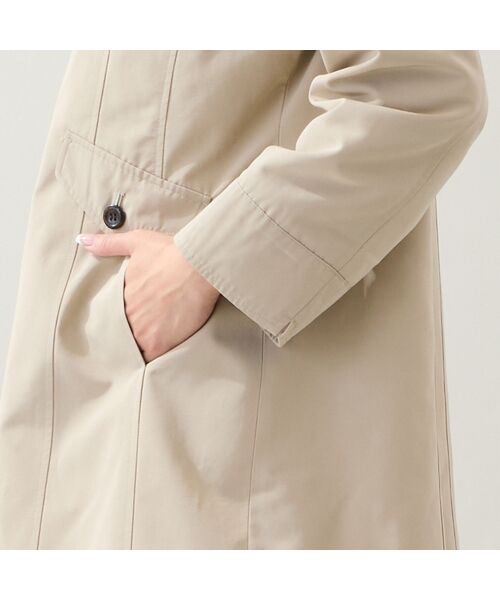 missel / ミゼール その他アウター | 【WEB先行販売・ライナー取り外し可・3L/4Lサイズあり】スタンドカラーコート | 詳細5