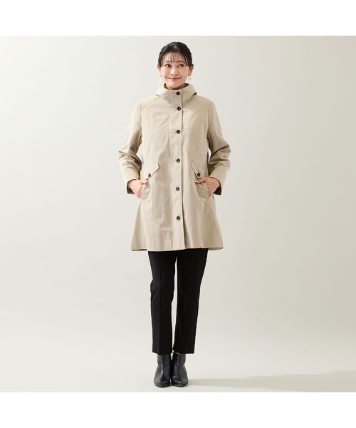 missel / ミゼール その他アウター | 【WEB先行販売・ライナー取り外し可・3L/4Lサイズあり】スタンドカラーコート | 詳細9