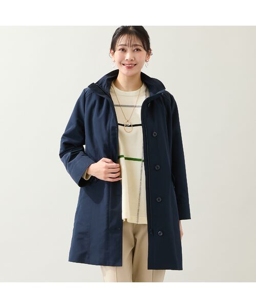 missel / ミゼール その他アウター | 【WEB先行販売・ライナー取り外し可・3L/4Lサイズあり】スタンドカラーコート | 詳細10