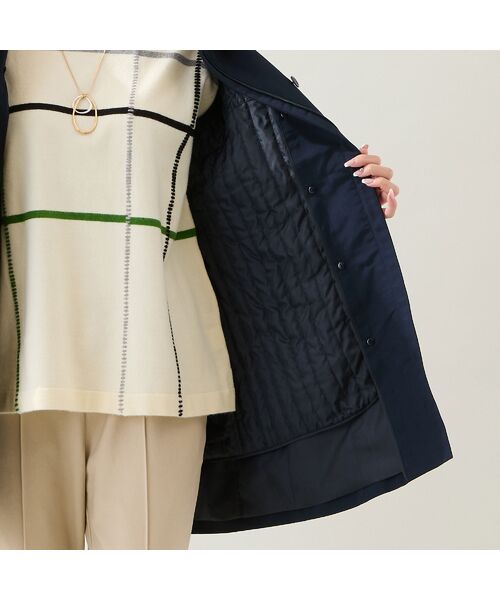 missel / ミゼール その他アウター | 【WEB先行販売・ライナー取り外し可・3L/4Lサイズあり】スタンドカラーコート | 詳細12