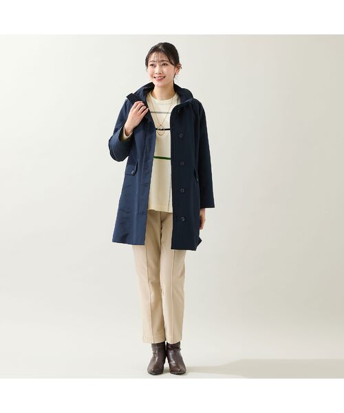 missel / ミゼール その他アウター | 【WEB先行販売・ライナー取り外し可・3L/4Lサイズあり】スタンドカラーコート | 詳細13