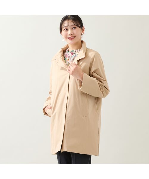 missel / ミゼール その他アウター | 【軽量・中綿裏地つき・3L/4Lサイズあり】スタンドカラーコート | 詳細2