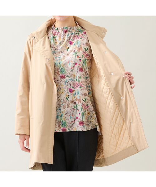 missel / ミゼール その他アウター | 【軽量・中綿裏地つき・3L/4Lサイズあり】スタンドカラーコート | 詳細5