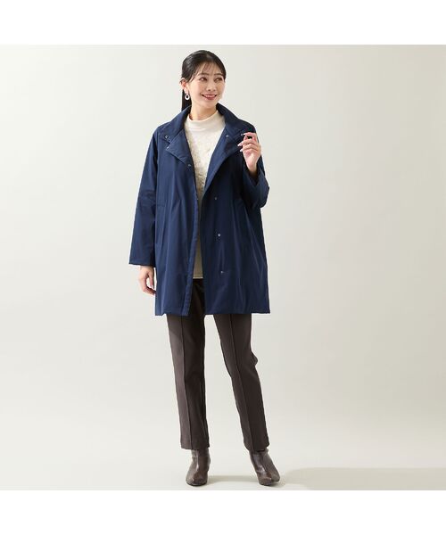 missel / ミゼール その他アウター | 【軽量・中綿裏地つき・3L/4Lサイズあり】スタンドカラーコート | 詳細13