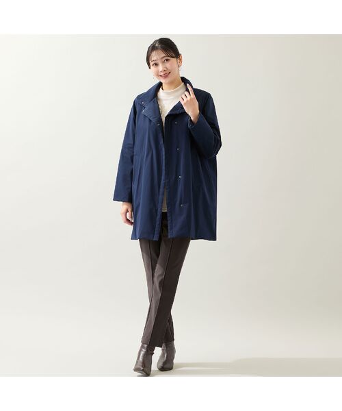 missel / ミゼール その他アウター | 【軽量・中綿裏地つき・3L/4Lサイズあり】スタンドカラーコート | 詳細15