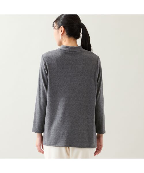 missel / ミゼール カットソー | 【洗える・日本製・3L/4Lサイズあり】トライアングル刺繍カットソー | 詳細8