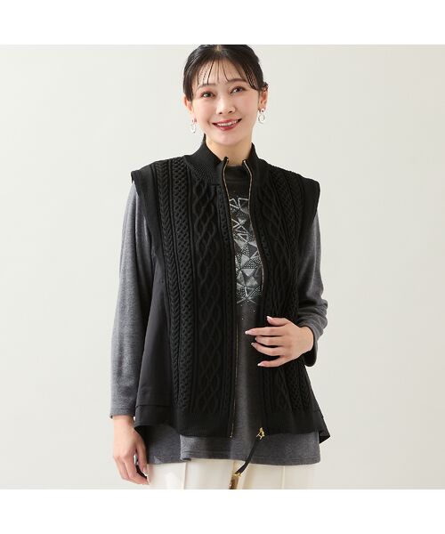 missel / ミゼール カットソー | 【洗える・日本製・3L/4Lサイズあり】トライアングル刺繍カットソー | 詳細12