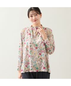 missel / ミゼール カットソー | 【洗える・日本製・3L/4Lサイズあり】フラワーガーデンカットソー