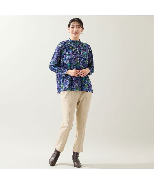 missel / ミゼール カットソー | 【洗える・日本製・3L/4Lサイズあり】フラワーガーデンカットソー | 詳細14