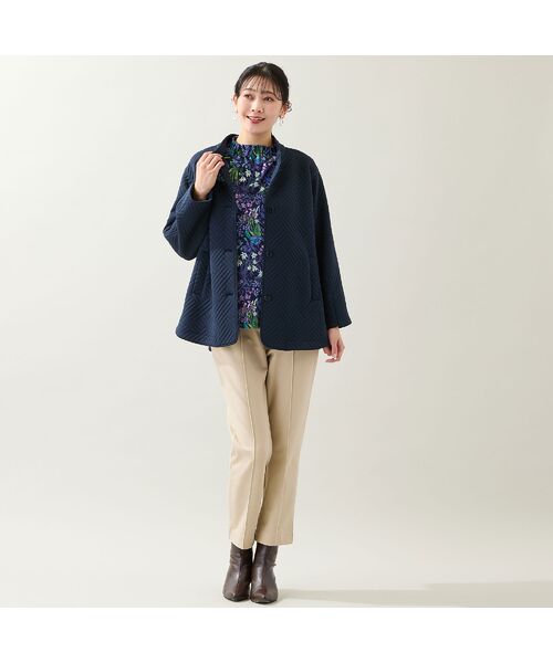 missel / ミゼール カットソー | 【洗える・日本製・3L/4Lサイズあり】フラワーガーデンカットソー | 詳細16