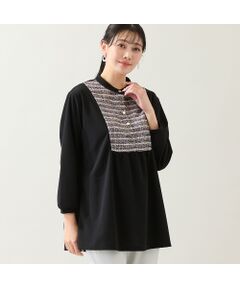 missel / ミゼール カットソー | 【洗える・3L/4Lサイズあり】ヨークチュニック