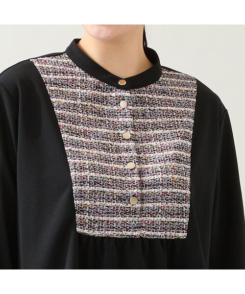 missel / ミゼール カットソー | 【洗える・3L/4Lサイズあり】ヨークチュニック | 詳細3