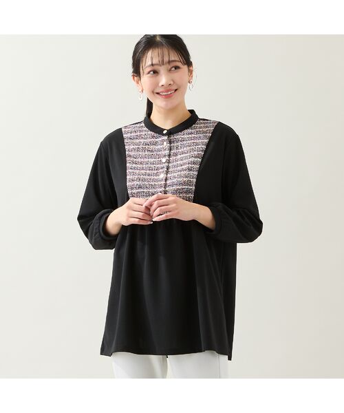 missel / ミゼール カットソー | 【洗える・3L/4Lサイズあり】ヨークチュニック | 詳細5