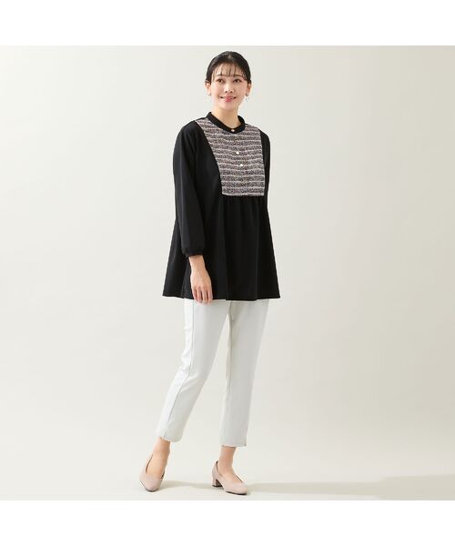 missel / ミゼール カットソー | 【洗える・3L/4Lサイズあり】ヨークチュニック | 詳細7