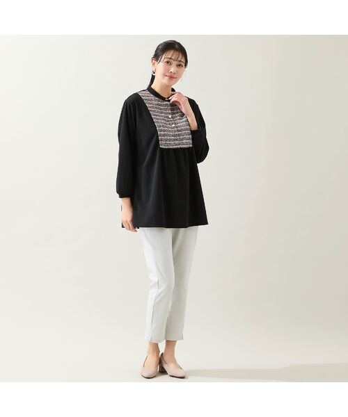 missel / ミゼール カットソー | 【洗える・3L/4Lサイズあり】ヨークチュニック | 詳細8