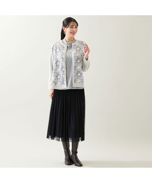 missel / ミゼール カットソー | 【洗える・3L/4Lサイズあり】ビジューモチーフつきカットソー | 詳細5