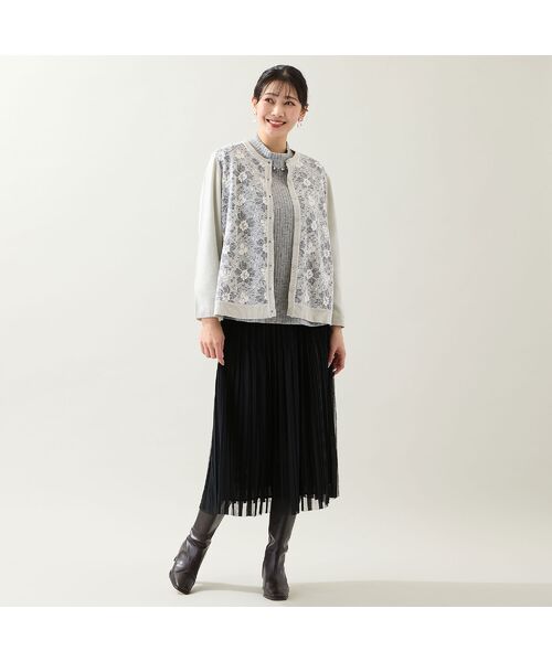 missel / ミゼール カットソー | 【洗える・3L/4Lサイズあり】ビジューモチーフつきカットソー | 詳細6