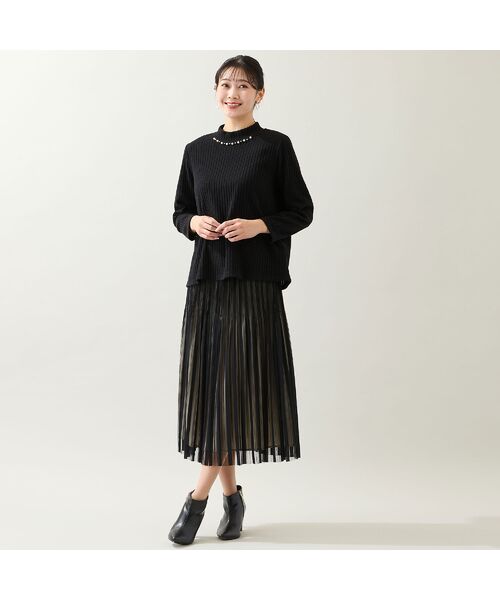 missel / ミゼール カットソー | 【洗える・3L/4Lサイズあり】ビジューモチーフつきカットソー | 詳細10