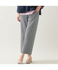 missel / ミゼール その他パンツ | 【洗える・日本製・3L/4Lサイズあり】千鳥柄イージーパンツ