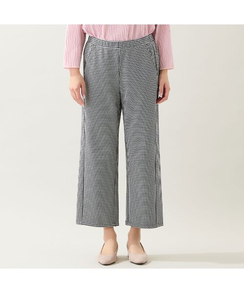 missel / ミゼール その他パンツ | 【洗える・日本製・3L/4Lサイズあり】千鳥柄イージーパンツ | 詳細3