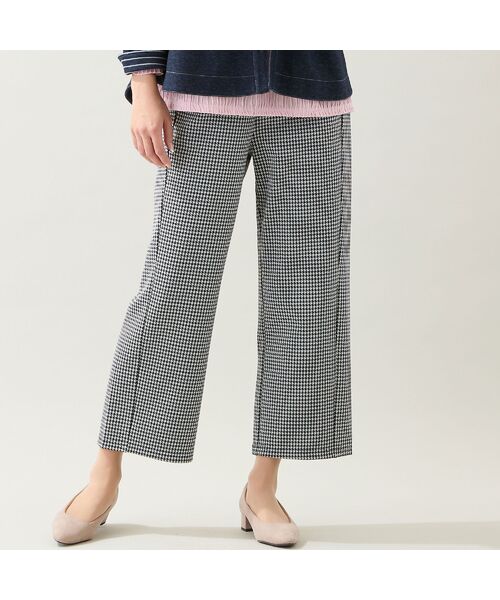 missel / ミゼール その他パンツ | 【洗える・日本製・3L/4Lサイズあり】千鳥柄イージーパンツ | 詳細6