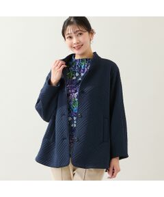 missel / ミゼール その他アウター | 【3Lサイズあり】キルト風ジャカードジャケット