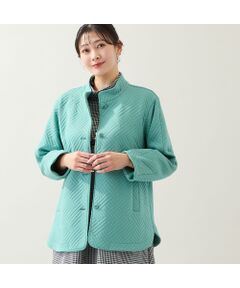 missel / ミゼール その他アウター | 【3Lサイズあり】キルト風ジャカードジャケット