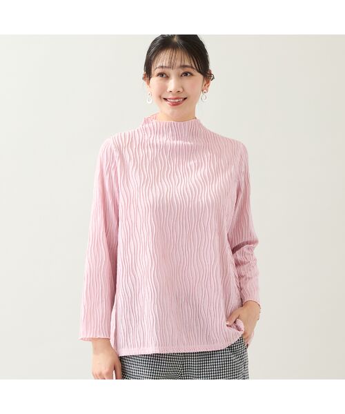 missel / ミゼール カットソー | 【洗える・3L/4Lサイズあり】タックジャカードカットソー | 詳細4