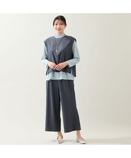 missel / ミゼール カットソー | 【洗える・3L/4Lサイズあり】タックジャカードカットソー | 詳細14