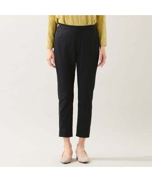 missel / ミゼール その他パンツ | 【洗える・すぐ乾く時短素材・L~4Lサイズ】裾スリットスリムパンツ | 詳細12