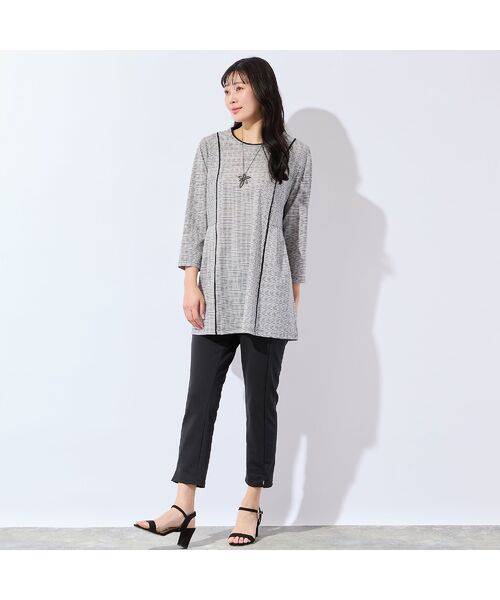 missel / ミゼール カットソー | 【洗える・清涼快適素材・L～4Lサイズ】Breeze Coolチュニック | 詳細4