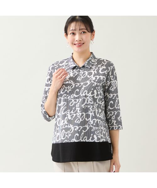 missel / ミゼール カットソー | 【洗える・WEB限定カラーあり・L～4Lサイズ】スキッパートップス | 詳細6