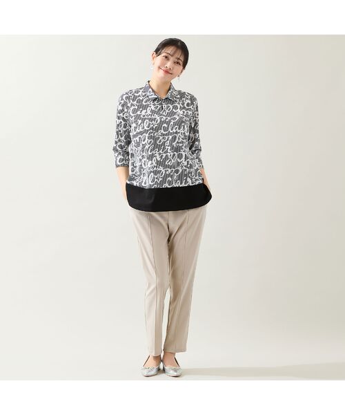 missel / ミゼール カットソー | 【洗える・WEB限定カラーあり・L～4Lサイズ】スキッパートップス | 詳細9