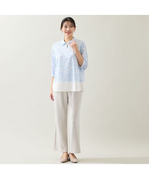 missel / ミゼール カットソー | 【洗える・WEB限定カラーあり・L～4Lサイズ】スキッパートップス | 詳細16