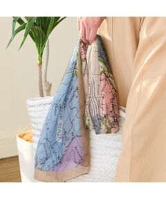 missel / ミゼール マフラー・ショール・スヌード・ストール | 【接触冷感】地図柄ストール