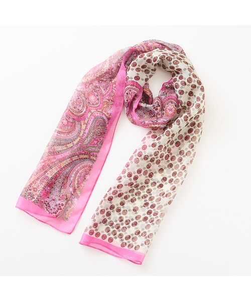 missel / ミゼール マフラー・ショール・スヌード・ストール | 【接触冷感】小紋柄ストール | 詳細7
