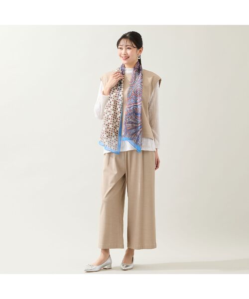 missel / ミゼール マフラー・ショール・スヌード・ストール | 【接触冷感】小紋柄ストール | 詳細11