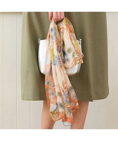 missel / ミゼール マフラー・ショール・スヌード・ストール | 【接触冷感】エレガンスフラワーストール