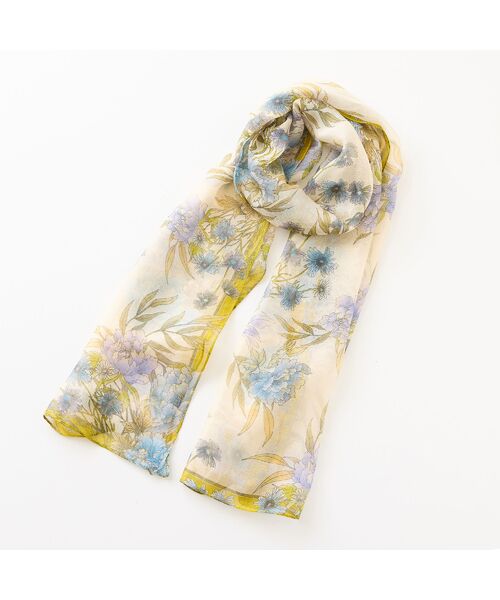 missel / ミゼール マフラー・ショール・スヌード・ストール | 【接触冷感】エレガンスフラワーストール | 詳細8
