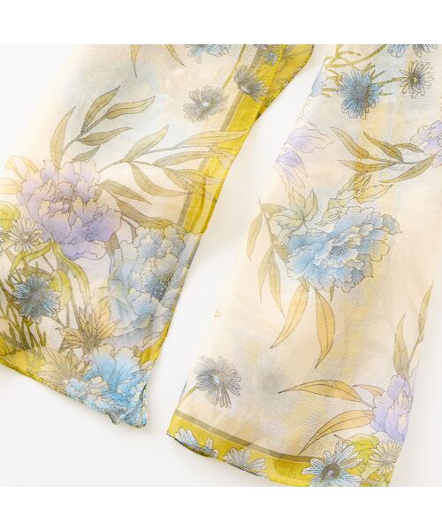 missel / ミゼール マフラー・ショール・スヌード・ストール | 【接触冷感】エレガンスフラワーストール | 詳細9